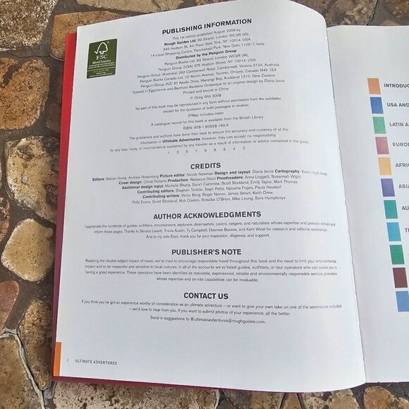 Ultimate Adventures: A Rough Guide To Adventure Travel Book, Softcover - Picture 4 of 14